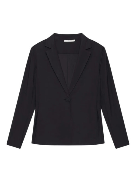  Maliparmi Single-button Notched-lapels Blazer - Black 