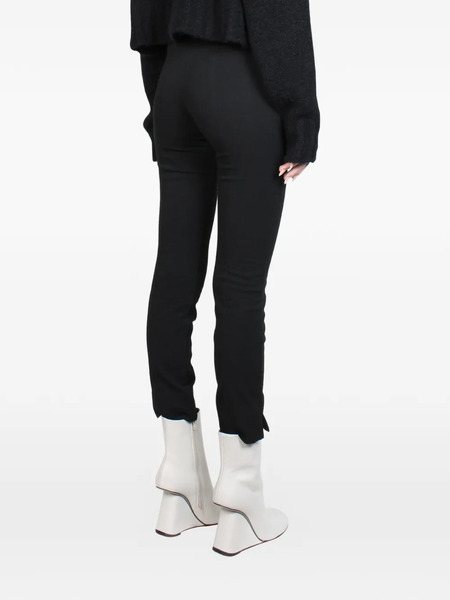  Malloni Split-hem Trousers - Black 