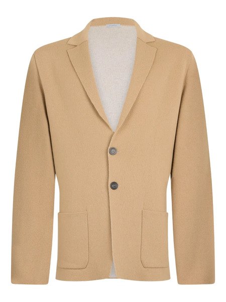  Malo Buttoned Blazer - Brown 