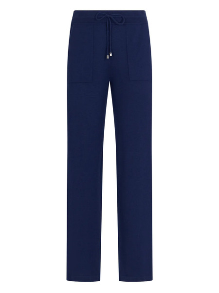  Malo Drawstring Trousers - Blue 