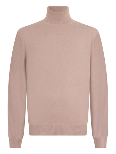  Malo Roll Neck Sweater - Neutrals 