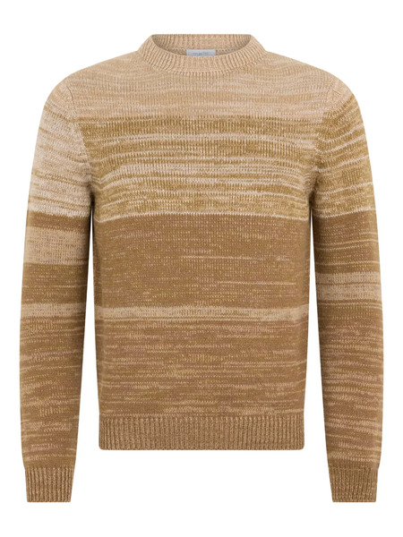  Malo Striped-pattern Sweater - Neutrals 