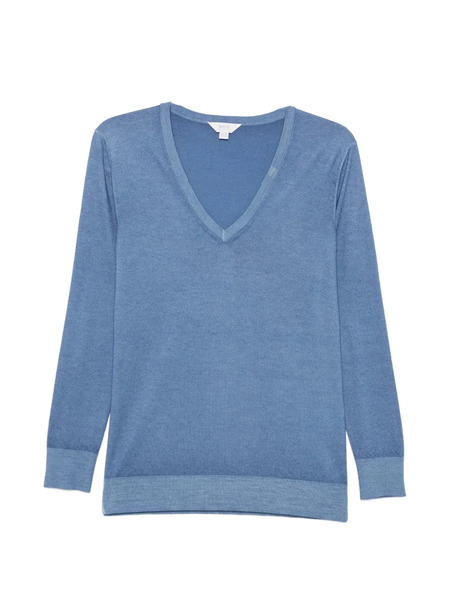  Malo V-neck Sweater - Blue 