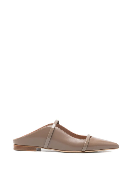  Malone Souliers Maureen Pointed-toe Mules - Neutrals 
