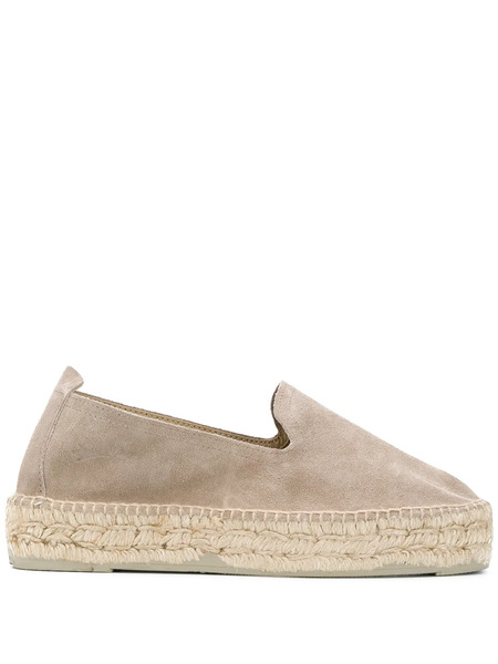  Manebi Beige Flat Espadrilles - Neutrals 