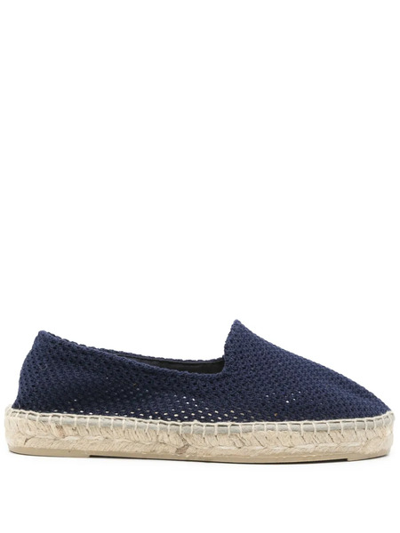  Manebi Crochet Espadrilles - Blue 