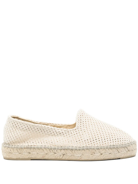  Manebi Crochet Espadrilles - Neutrals 