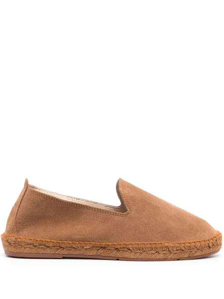  Manebi Flat Suede Espadrilles - Brown 