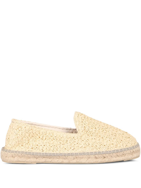  Manebi Raffia Espadrilles - Neutrals 