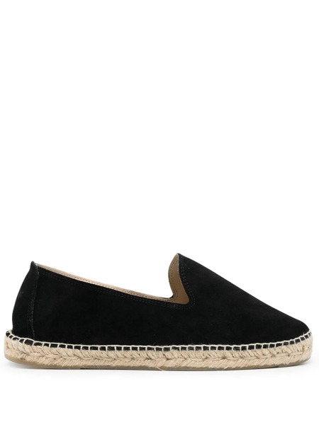  Manebi Round Toe Espadrilles - Black 