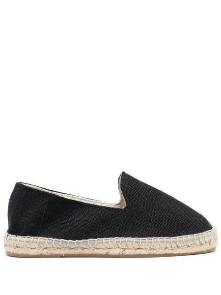  Manebi Slip-on Flat Espadrilles - Black 