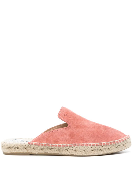  Manebi Slip-on Suede Espadrilles - Orange 