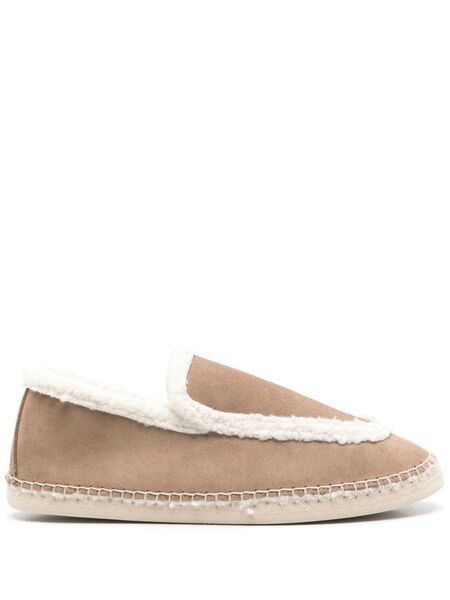  Manebi Suede Espadrilles - Brown 