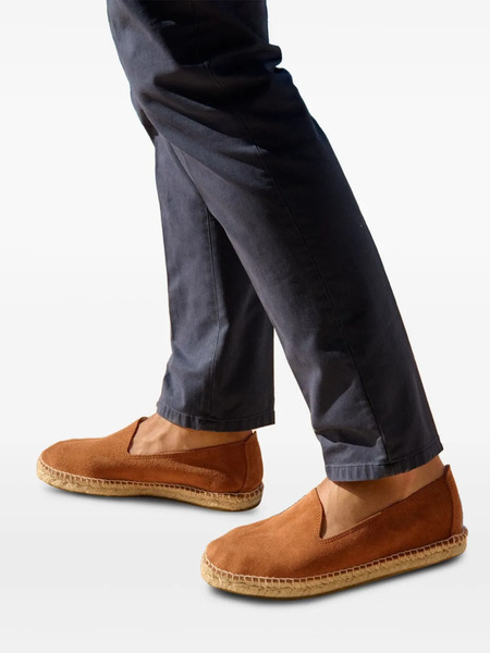  Manebi Suede Slip-on Espadrilles - Brown 