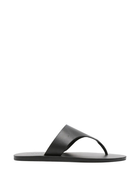  Manebi Thong-strap Sandals - Black 