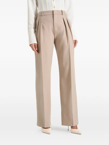  Manière De Voir Julie Pleated Trousers - Neutrals 