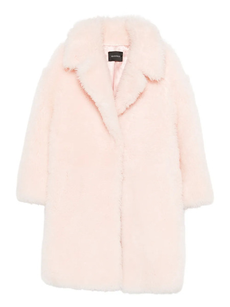  Manokhi Collared Coat - Pink 
