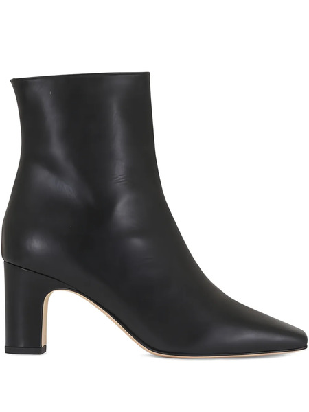  Manolo Blahnik Square-toe Boots - Black 