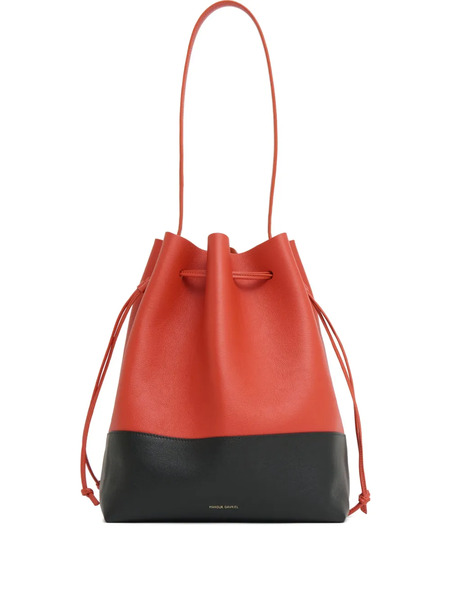  Mansur Gavriel Cabas Drawstring Bucket Bag - Red 