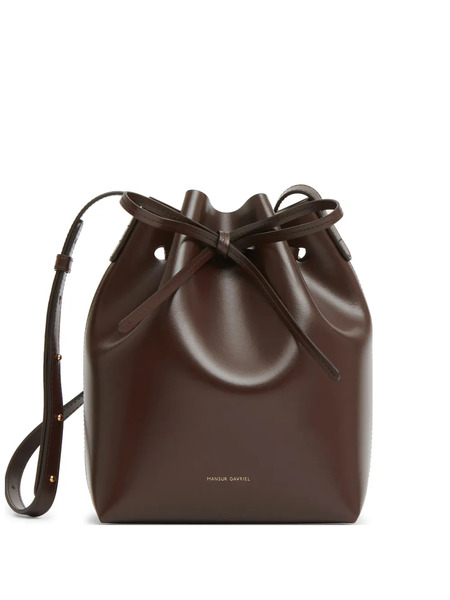  Mansur Gavriel Mini Bucket Bag - Brown 