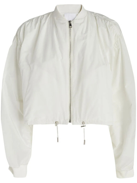  Mantu Zip-up Bomber Jacket - White 