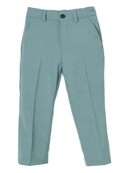  Manuel Ritz Button-fastening Trousers - Blue 