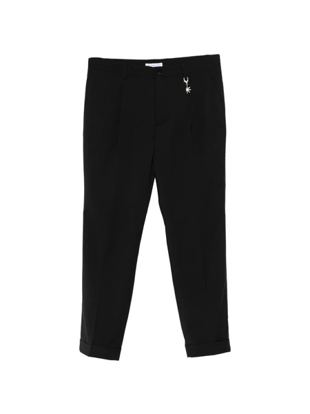  Manuel Ritz Charm Cuffed Trousers - Black 