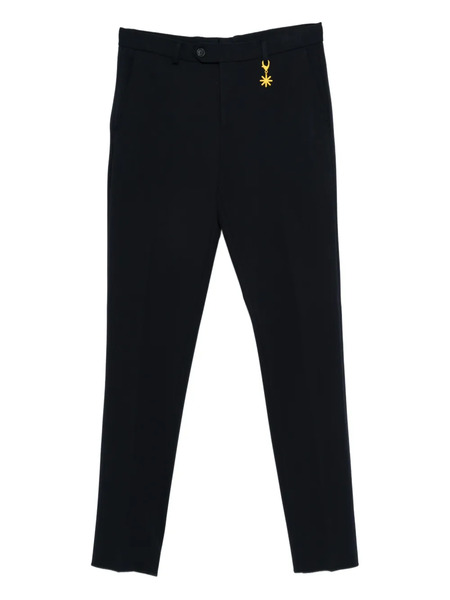  Manuel Ritz Charm-embellished Trousers - Blue 