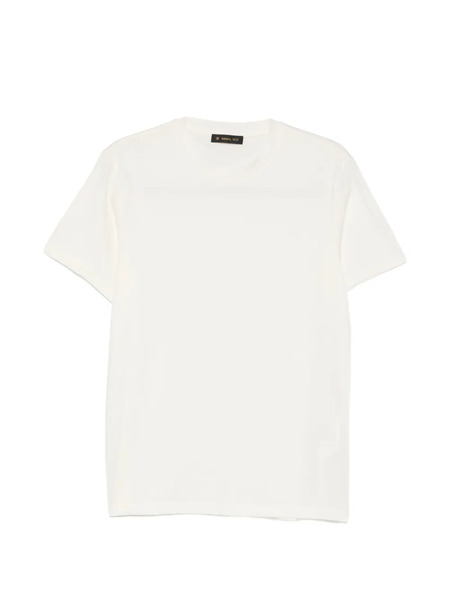  Manuel Ritz Crew-neck T-shirt - Neutrals 