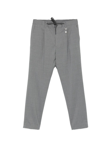  Manuel Ritz Drawstring Charm Trousers - Grey 