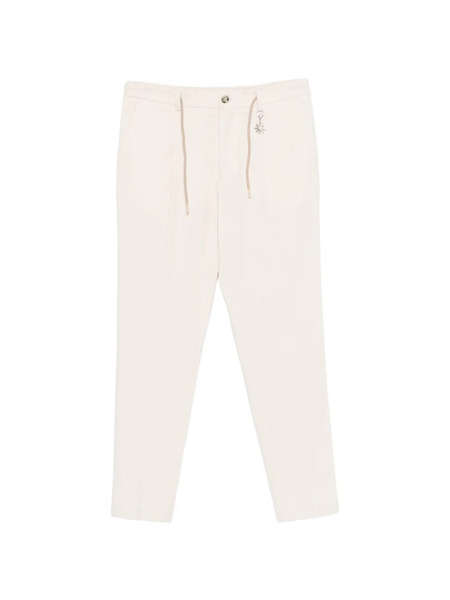  Manuel Ritz Drawstring Charm Trousers - Neutrals 