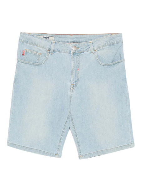  Manuel Ritz Five-pocket Denim Shorts - Blue 