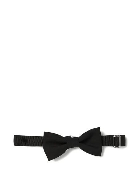  Manuel Ritz Kids Logo-patch Bow Tie - Black 