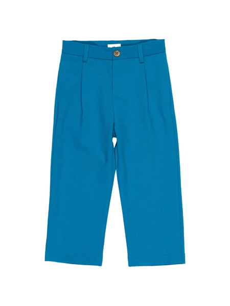  Manuel Ritz Kids Pleated Trousers - Blue 