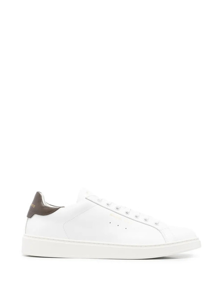  Manuel Ritz Leather Panel Sneakers - White 