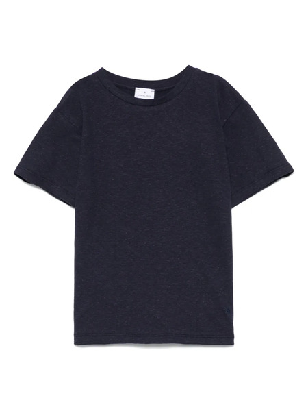  Manuel Ritz Logo-embroidered T-shirt - Blue 
