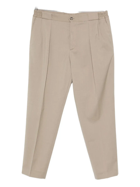  Manuel Ritz Pleated Straight-leg Trousers - Neutrals 