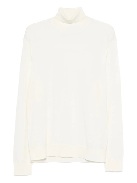  Manuel Ritz Roll-neck Sweater - White 