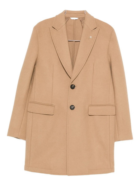  Manuel Ritz Single-breasted Coat - Neutrals 