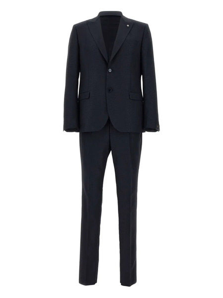  Manuel Ritz Single-breasted Suit - Blue 