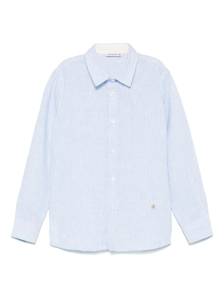  Manuel Ritz Striped Shirt - Blue 