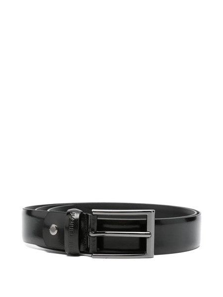  Manuel Ritz Textured Belt - Black 