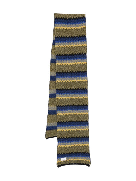  Manuel Ritz Wool-blend Scarf - Blue 
