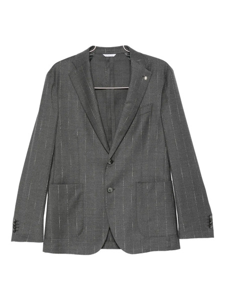  Manuel Ritz Wool-blend Single-breasted Suit - Grey 