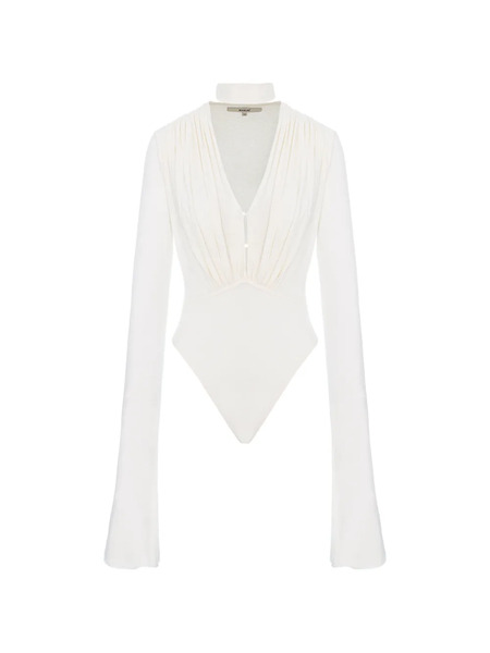  Manurí Suki Long-sleeve Bodysuit - Neutrals 