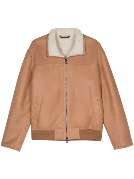  Manzoni 24 Leather Jacket - Neutrals 