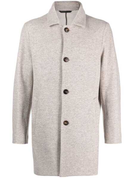  Manzoni 24 Single-breasted Virgin Wool-blend Coat - Neutrals 