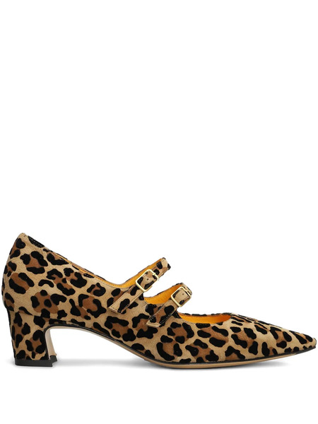  Mara Bini Vale Double-strap Pumps - Neutrals 