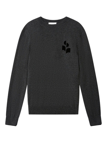  Marant Antea Logo-detail Pullover - Grey 