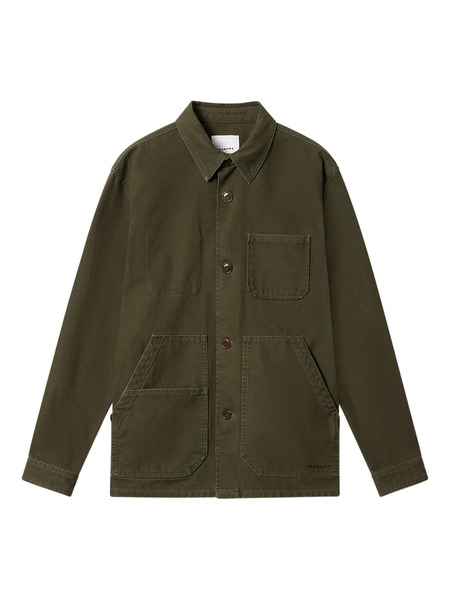  Marant Ardy Buttoned Jacket - Green 